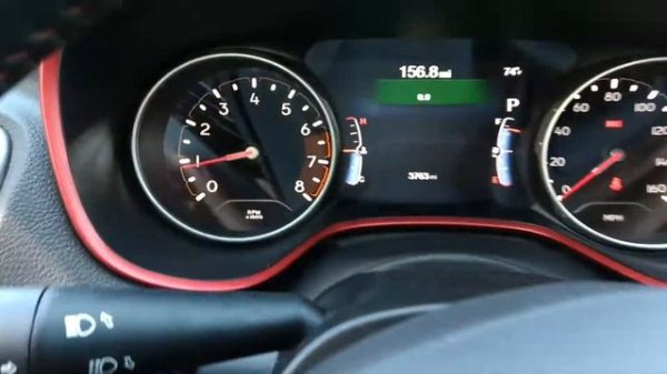 2017 Jeep Compass Trailhawk engine start