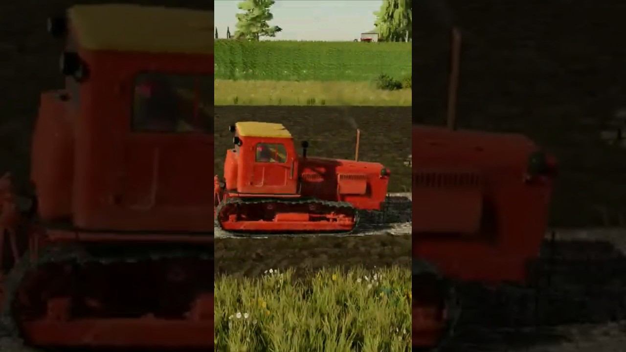 Т-4а на вспашке огорода #fs22 смотреть онлайн
