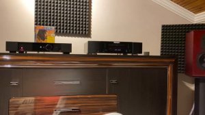 Quad S-2 Speakers & Rega Elex-R & Marantz Cd 6006 & Qed Genesis silver Spiral Speakers Cable-Jumper