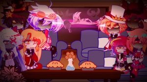 ★◉💝HAZBIN HOTEL REACT TO ANGEL DUST💝◉★ []|🗝️Hazbin Hotel🗝️[]| ๑MY AU + OC๑ ×|[2/3]|×
