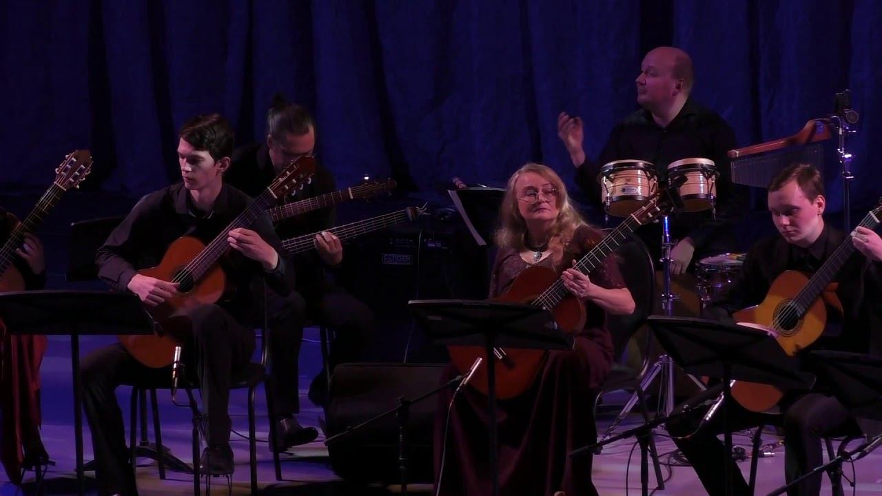 Рождество с гитарой 2019. Октет гитар «Лига». Часть 1