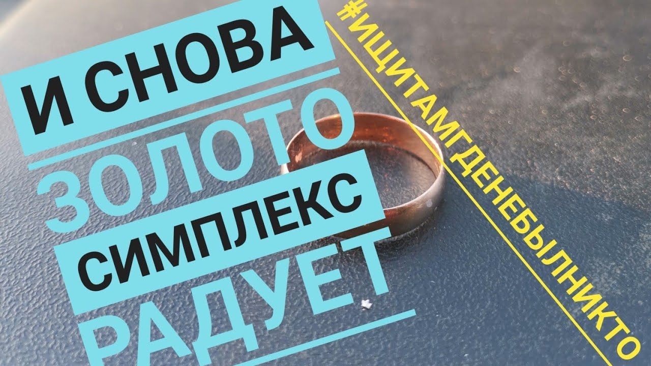 золото на Nokta Makro Simplex