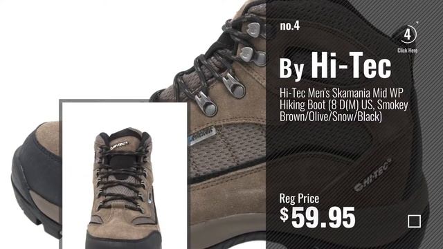 Top 10 Hiking Boots Snow [ Winter 2018 ]: Quicksilk Men's Waterproof Snow boots Hiking Boot (9 D(M) смотреть онлайн