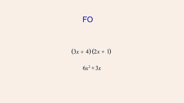 Algebra 65 - Creating Quadratic Expressions Using the FOIL Method смотреть онлайн