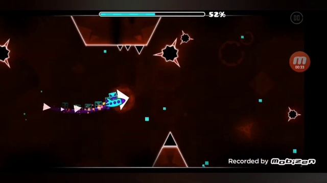 Полное прохождение уровня first race в GEOMETRY DASH. смотреть онлайн