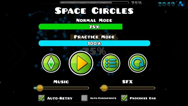 Geometry Dash | Stream | Completing Space Circles [Rus, Eng] Req:off смотреть онлайн