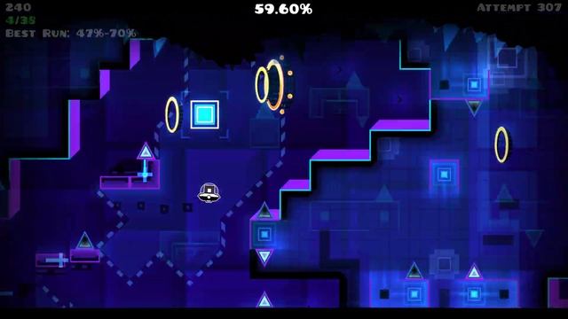 'LIMBO' 47-72% by MindCap | [TOP 10] | Geometry Dash смотреть онлайн