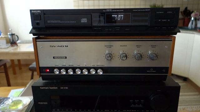 Philips CD-472 & Grundig SV-40M