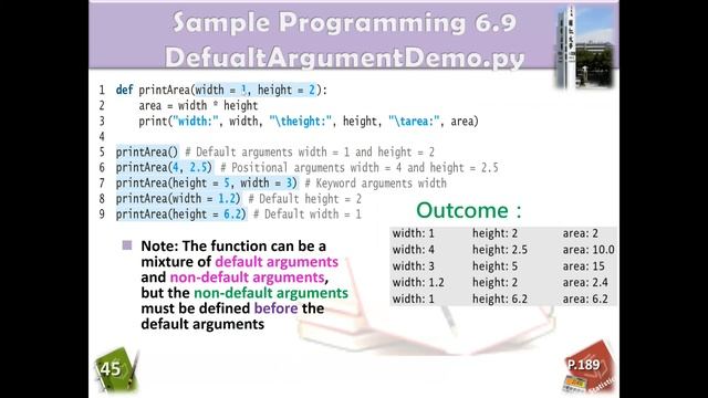 6-8 The default argument of function смотреть онлайн