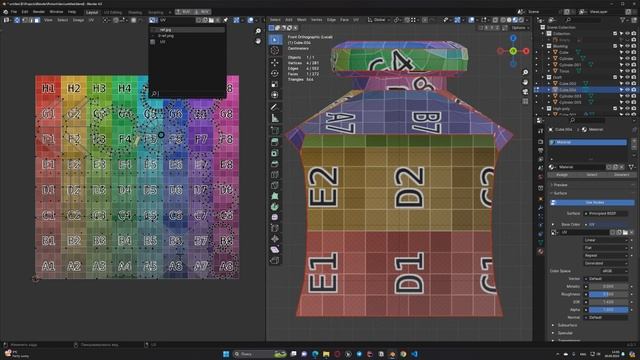 Game-ready модель в #Blender №4. Low-poly, Uv-развертка в RizomUV.