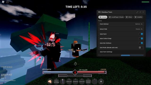 Roblox - PROJECT MUGETSU Script Mobile AUTO FARM | GOD MODE | TP | MEDITATE | AUTO EAT ( TOP ) смотреть онлайн
