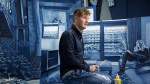 Иэн Берри превращает переработанные джинсы в искусство и инсталляцию