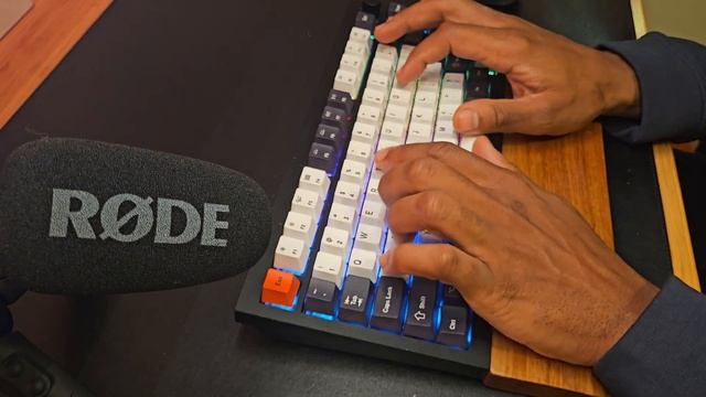 Keychron Q1 Pro + Gateron Jupiter Bananas смотреть онлайн