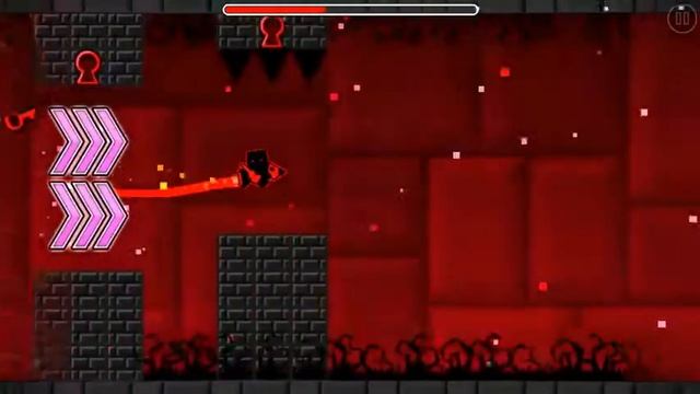 Geometry Dash :Dubstep dragon level by me Demon Smile смотреть онлайн