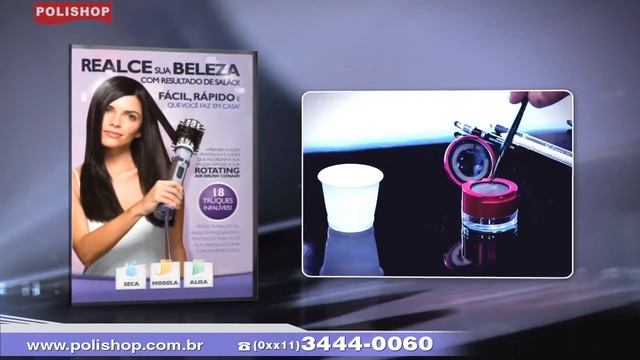 Escova Rotating Air Brush Conair na POLISHOP смотреть онлайн
