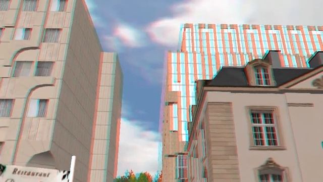 Centre Hamillius: Luxembourg in 3D Anaglyph RedCyan смотреть онлайн