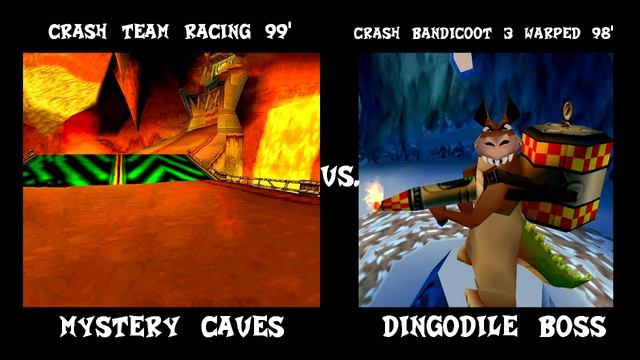 "DINGO CAVES" CTR - ROCKY ROAD X CRASH 3 WARPED - DINGODILE BOSS (MASHUP) смотреть онлайн