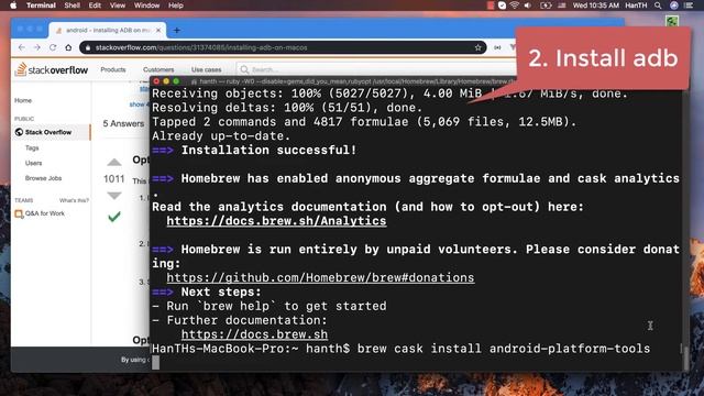 How to Install ADB for MacOS смотреть онлайн