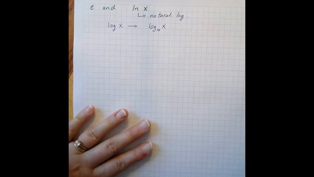 Math 3 - Module 2.7 e and ln x смотреть онлайн