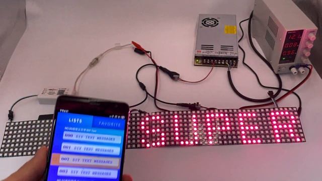 How to Make a Flex LED Pixel Text Screen - LED Colorful Music Spectrum Controller смотреть онлайн
