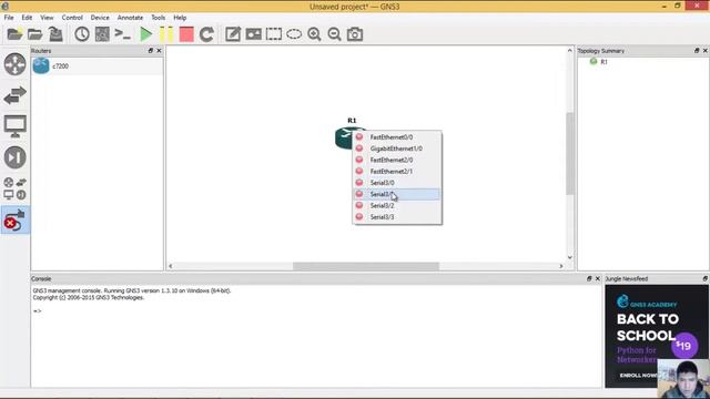 How to Setup Router and Switch Cisco on GNS3 - Cómo Establecer Router y Switch Cisco en GNS3 смотреть онлайн