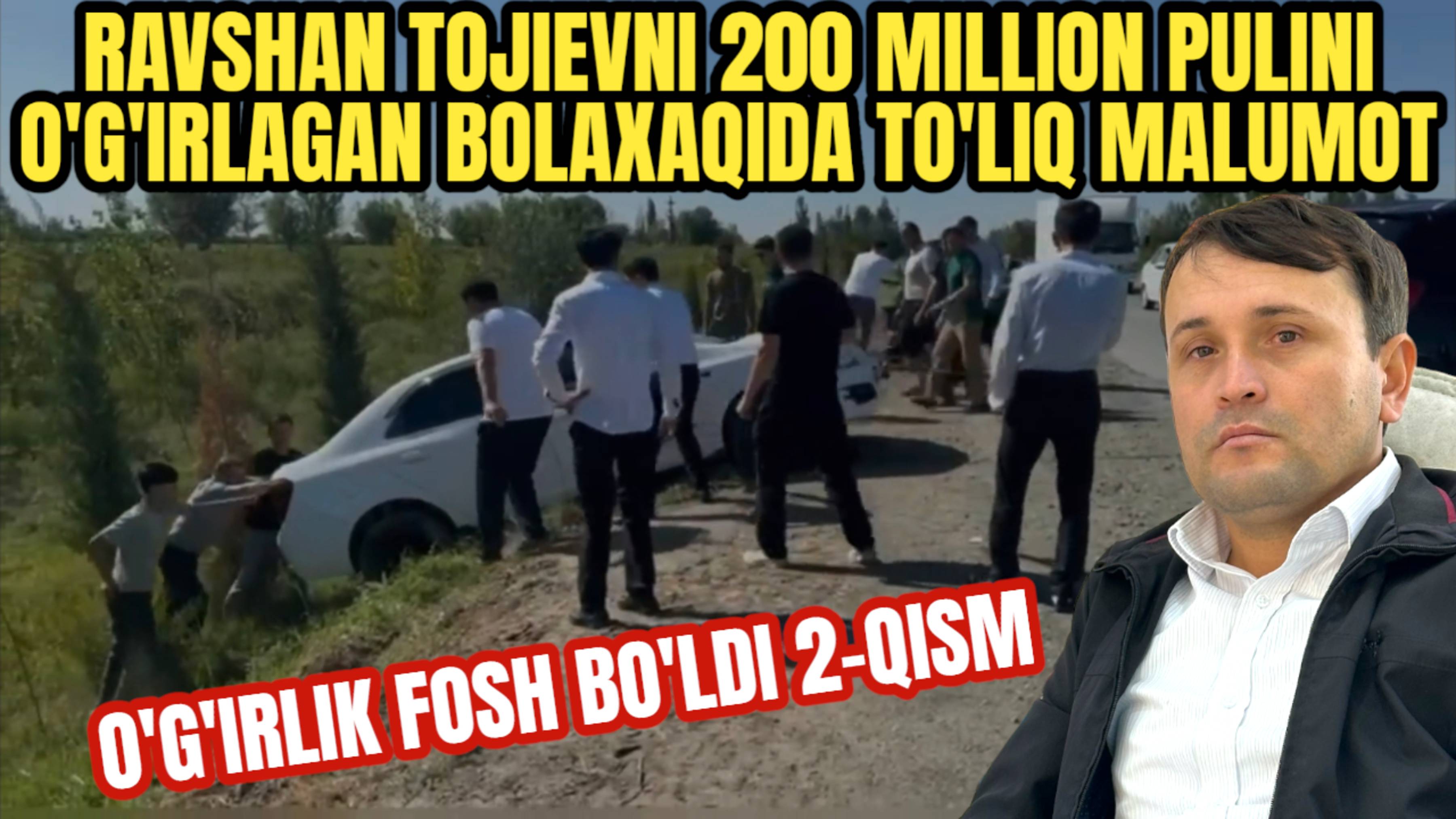 O'G'IRLIK FOSH BO'LDI DAXSHAT