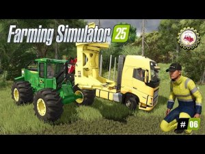 Farming Simulator 25 — НОВАЯ ЛЕСОПИЛКА | БЕЗграничные КОНТРАКТЫ | ПРОХОЖДЕНИЕ с 0$❗ #06 