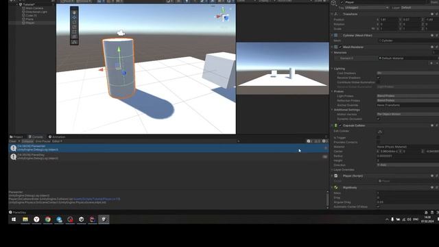 Основы Unity: События OnCollisionEnter и OnTriggerEnter (урок 7) смотреть онлайн