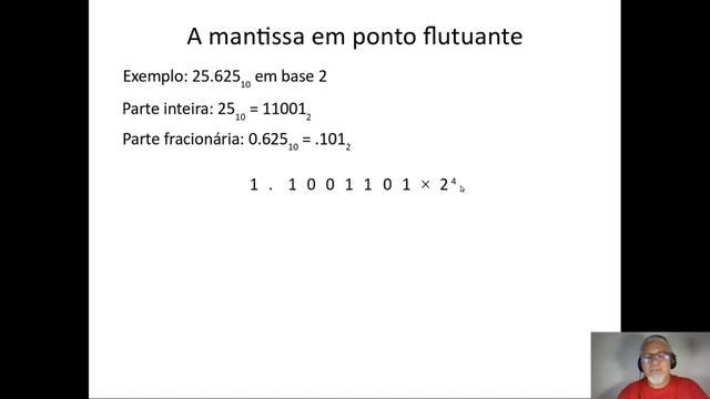 44 - Representação numérica: Binários em ponto flutuante, parte 2 - Mantissa, números normal смотреть онлайн
