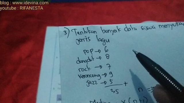 pembahasan esps matematika kelas 6 bab 5 "pengolahan data" latihan 4 halaman 137-138 смотреть онлайн