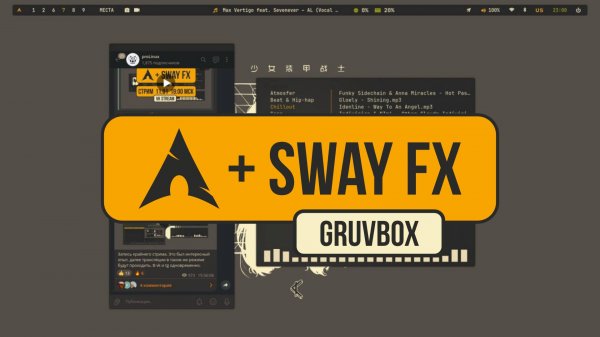 Swayfx Gruvbox