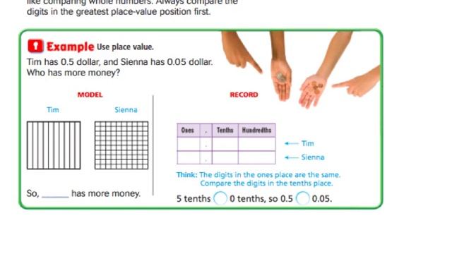Go Math 9.7 Compare Decimals смотреть онлайн