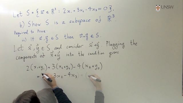 Ch6 Pr12: A plane through the origin смотреть онлайн