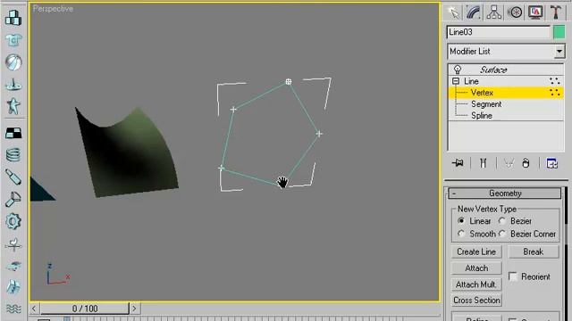3ds max eğitim editable spline çizimi SURFACE kullanımı смотреть онлайн