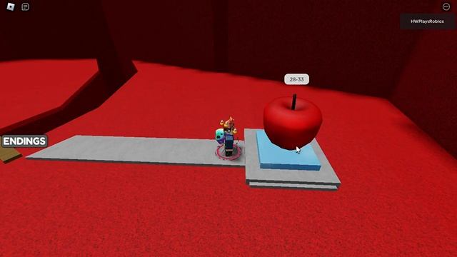 Roblox easiest game on roblox: how to get "Golden Apple" ending смотреть онлайн