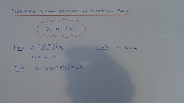 How To Quickly Convert Small Numbers Into Standard Index Form. смотреть онлайн