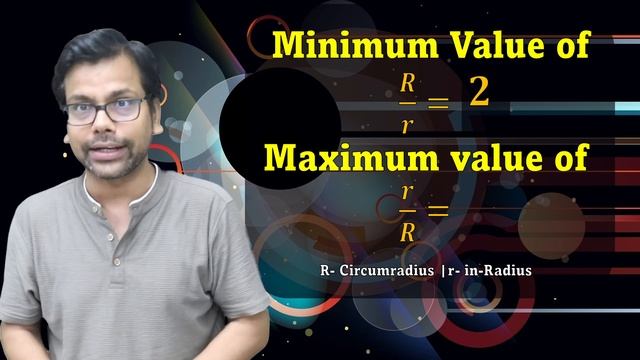 1 Min Interesting Facts - Minimum , Maximum ratio of Circumradius to inradius | Maths By Amiya смотреть онлайн
