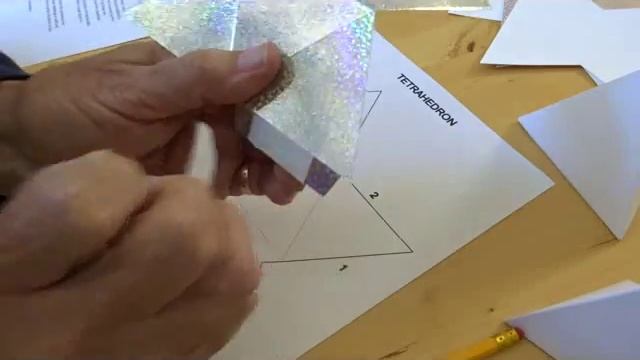 Sacred Geometry Part2 Build a Tetrahedron смотреть онлайн