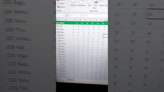page setup in excel || set data in one page #learnexcel #excel смотреть онлайн