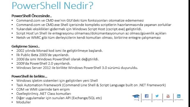 PowerShell - What's PowerShell (tr) смотреть онлайн