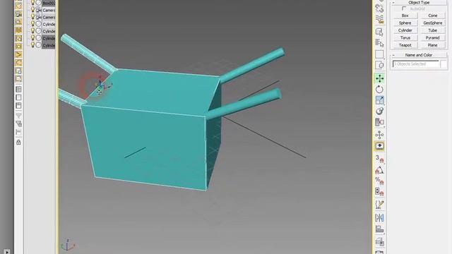 КАК СОЗДАТЬ ТЕССЕРАКТ В 3ДМАКС