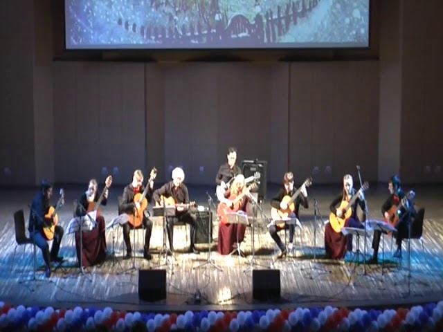 «Рождество с гитарой». Октет гитар Лига и А. Виницкий