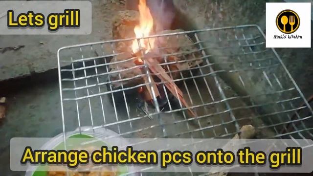 Chicken alfaham | homemade without charcoal on grill | смотреть онлайн