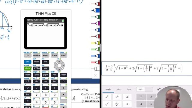 Calc Lecture 4.6 Numerical Integration (Trapezoidal & Simpson's Rule) смотреть онлайн