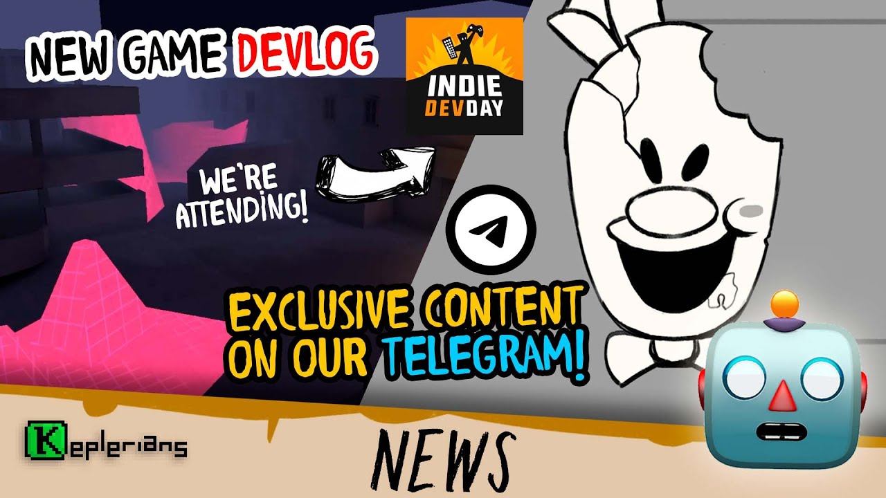 NEW HORROR GAME on development IN-GAME SNEAK PEEKS INDIE DEV DAY BARCELONA New TELEGRAM NEWS смотреть онлайн
