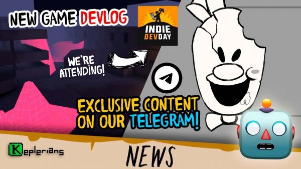 NEW HORROR GAME  on development IN-GAME SNEAK PEEKS  INDIE DEV DAY BARCELONA  New TELEGRAM  NEWS
