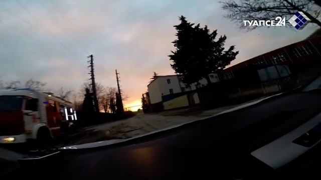 Пожар на мясокомбинате в Туапсе смотреть онлайн
