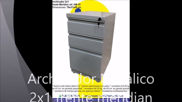 Archivador 2x1 Metálico frente meridian IMALAR смотреть онлайн