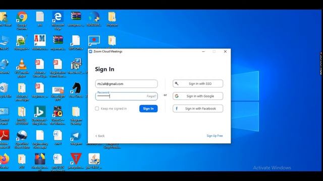 How to install zoom app in laptop, pc, window 10 - screen sharing смотреть онлайн