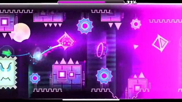 Rainbow Road by Elvii | (Easy Demon) | [Geometry Dash - 2.11] | IOS | смотреть онлайн